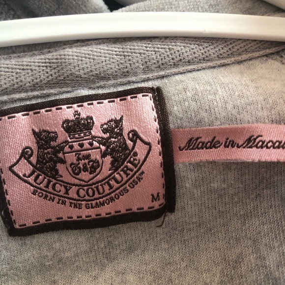 Juicy couture grey sweater - Picture 3 of 4